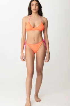 Me Fui Bikini a Triangolo In Ciniglia con Fascia Al SenoFUXIA