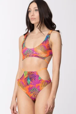 Me Fui Bikini Double Face con Lacci a ContrastoFANTASIA