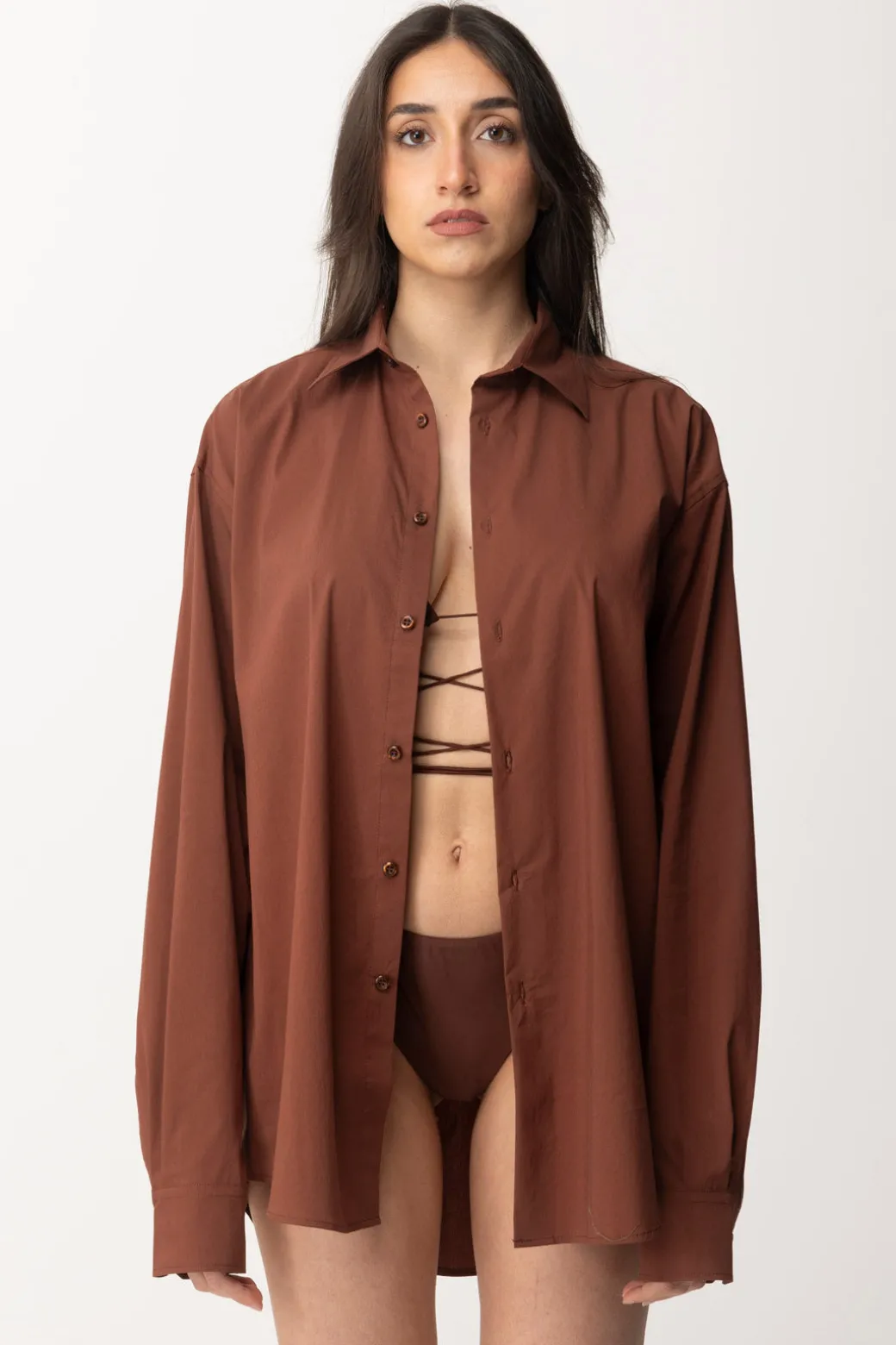 Me Fui Camicia LungaBROWN