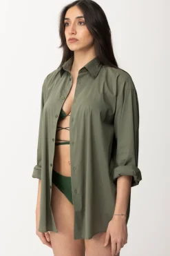 Me Fui Camicia LungaMILITARY GREEN