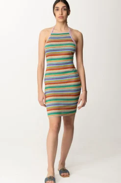 Me Fui Mini Abito Crochet Schiena ScopertaLILAC