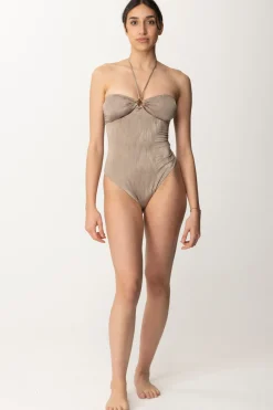 Me Fui Monokini con Accessorio Al SenoBROWN