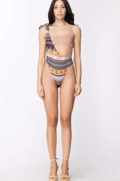 Me Fui Monokini con Stampa MulticolorFANTASIA