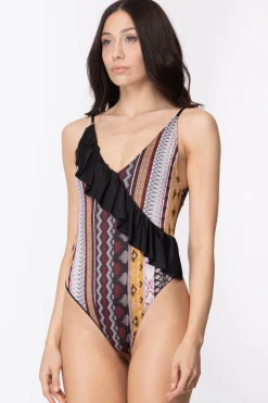 Me Fui Monokini con Stampa e VolantFANTASIA