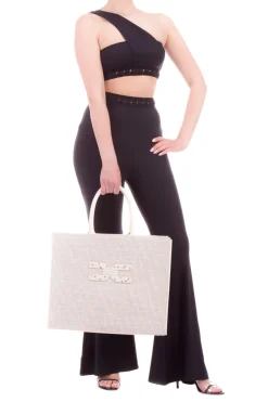 Me Fui Pantaloni a Zampa con PassamaneriaBLACK