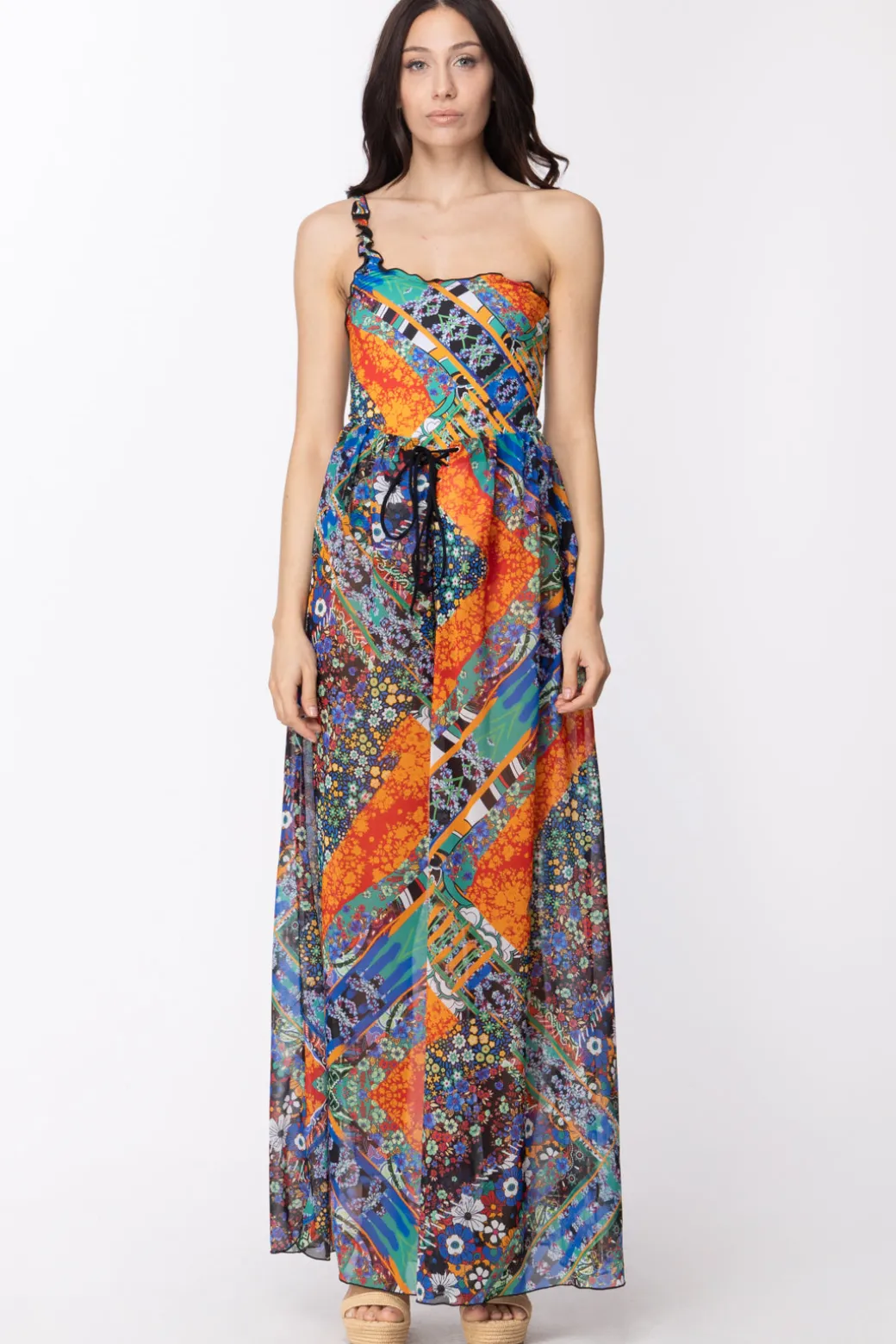 Me Fui Pantaloni Palazzo In ChiffonFANTASIA