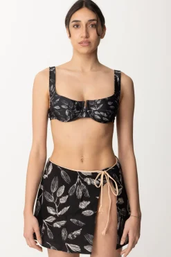 Me Fui Pareo Stampa Foglie con LaccettiFANTASIA