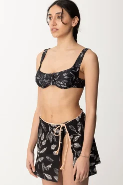 Me Fui Pareo Stampa Foglie con LaccettiFANTASIA