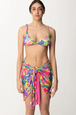 Me Fui Pareo Stampato Fantasia In JerseyFANTASIA