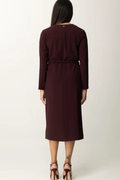 Meme Road Abito Nero MidiMELANZANA