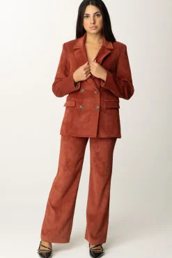 Meme Road Blazer In Velluto a CosteCOGNAC