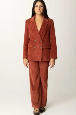 Meme Road Blazer In Velluto a CosteCOGNAC