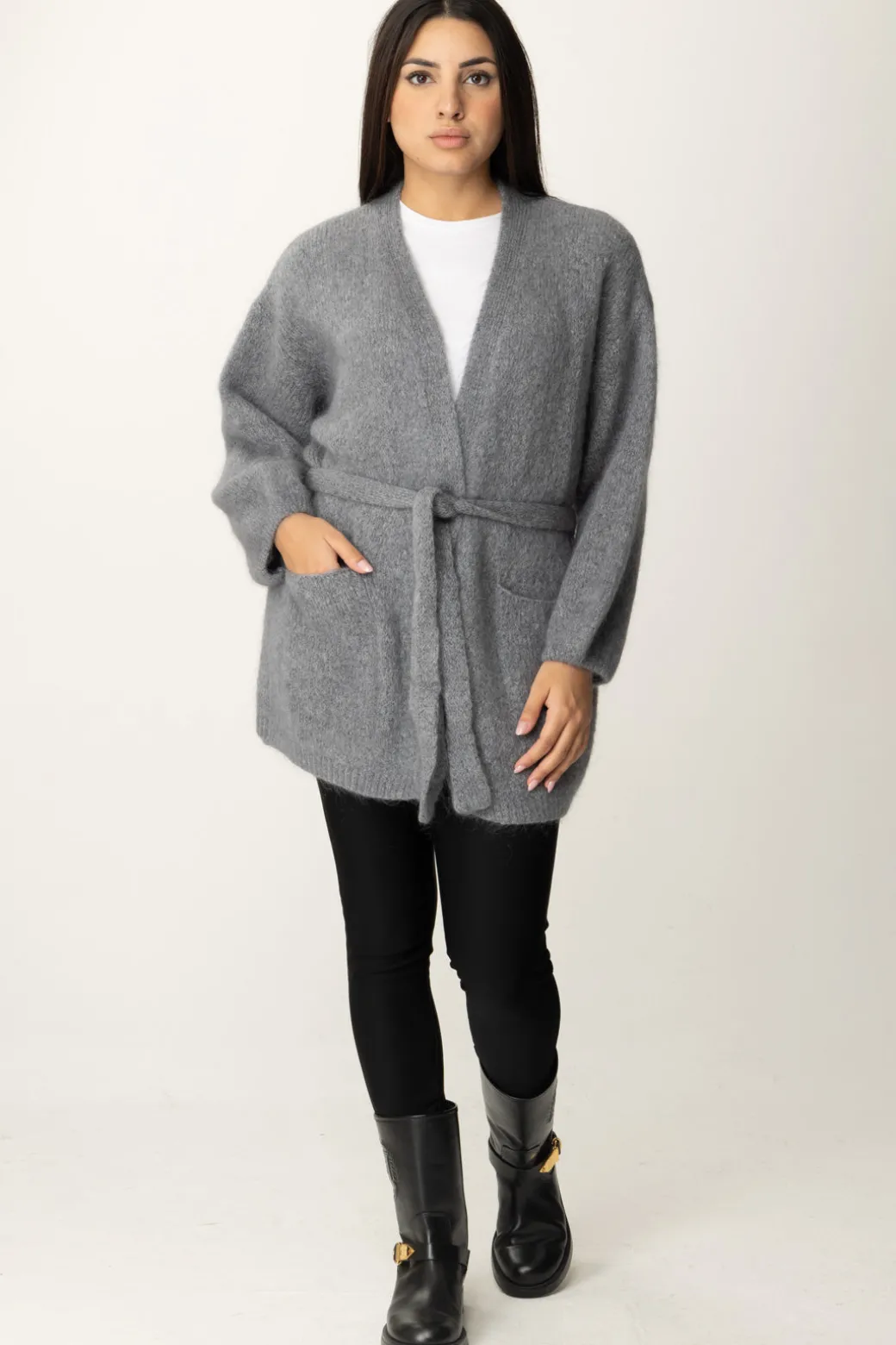 Meme Road Cardigan con FusciaccaVULCANO