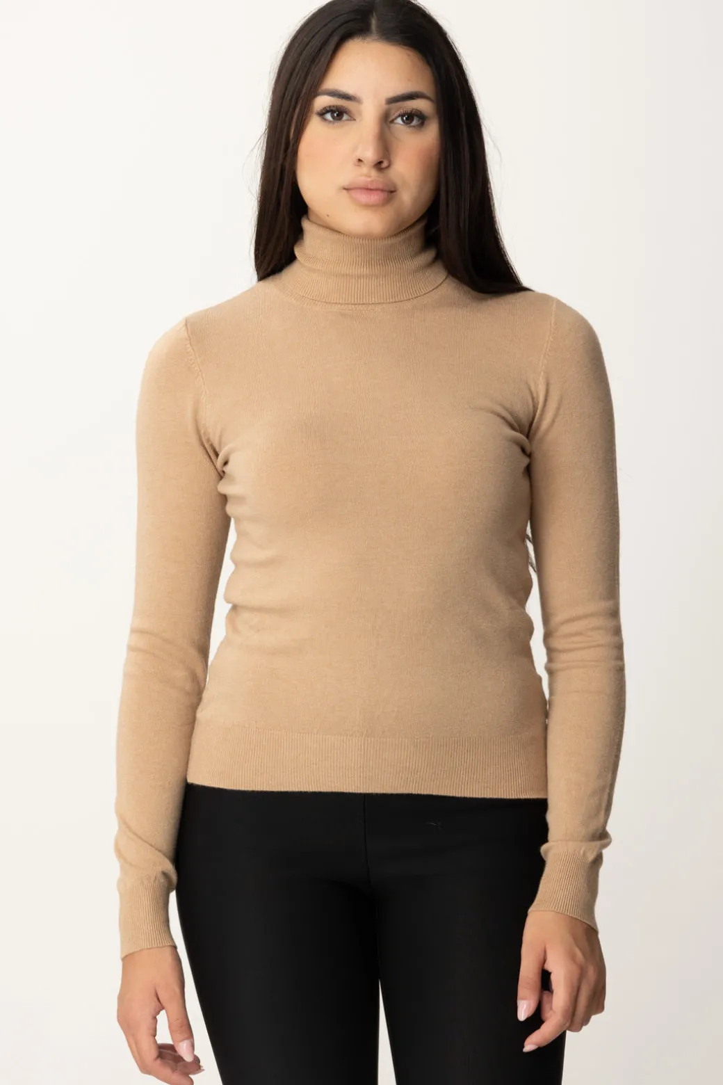 Meme Road Maglia Basica DolcevitaCAMMELLO