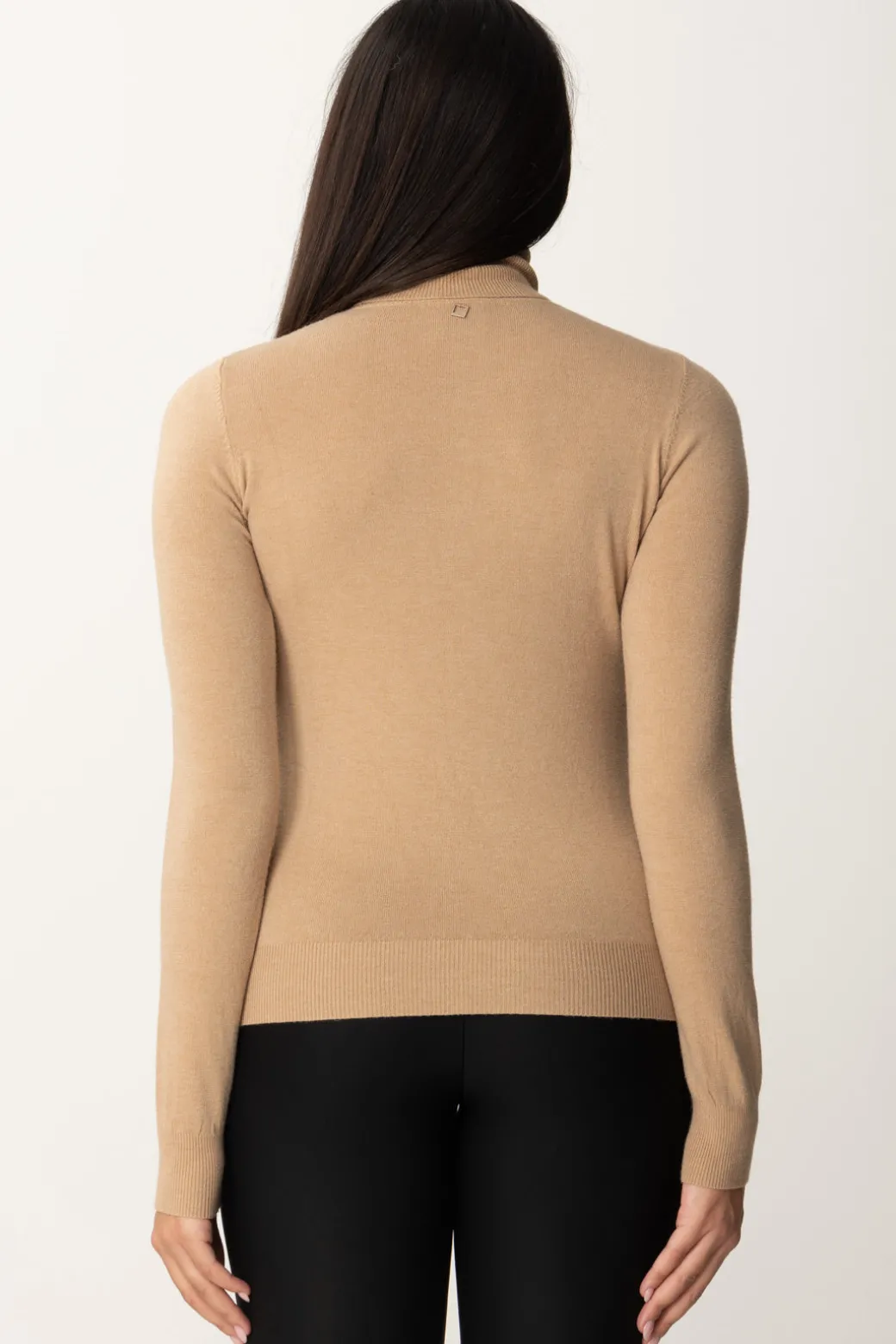 Meme Road Maglia Basica DolcevitaCAMMELLO