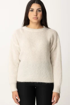 Meme Road Maglioncino con Bottoncini Sul RetroPANNA