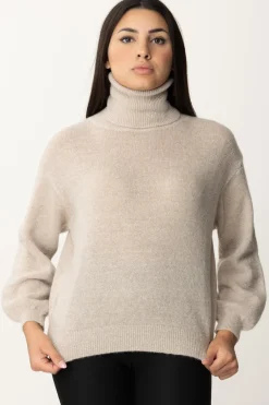 Meme Road Maglione Basico DolcevitaPANNA