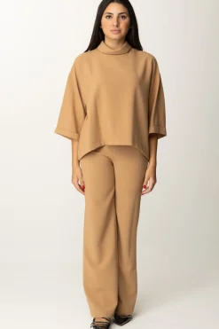 Meme Road Pantaloni AmpiCAMMELLO