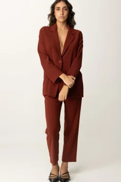 Meme Road Pantaloni DrittiCOGNAC