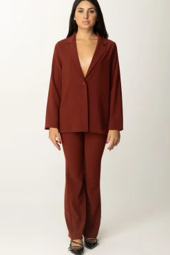 Meme Road Pantaloni SlimCOGNAC