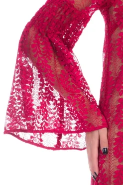 Michael Kors Blusa In Pizzo RicamatoLAMPOME