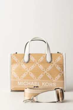 Michael Kors Borsa Tote Gigi PiccolaNAT/OPTICWHT
