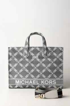 Michael Kors Borsa Tote Gigi GrandeBLK/OPTICWHT
