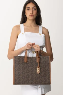 Michael Kors Borsa Tote Gigi LargeBRN/LUGGAGE