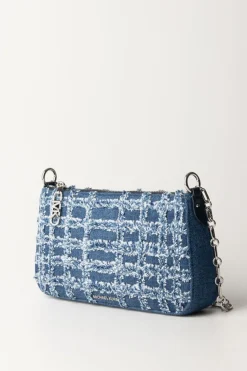 Michael Kors Pochette Media Empire In Jeans SfrangiatoDENIM