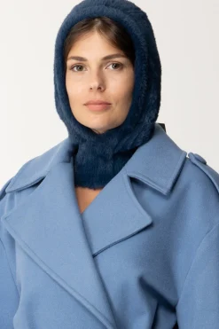 Montereggi Cappello Balaclava In MagliaCELESTE