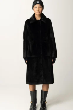 Montereggi Cappotto In MagliaNERO