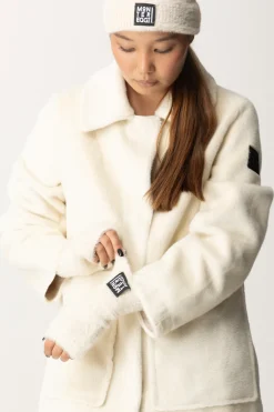 Montereggi Guanti In Pelliccia con LogoMANDORLA