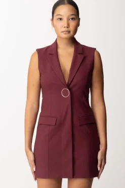 Patrizia Pepe Abito Blazer SmanicatoPLUM ELIXIR