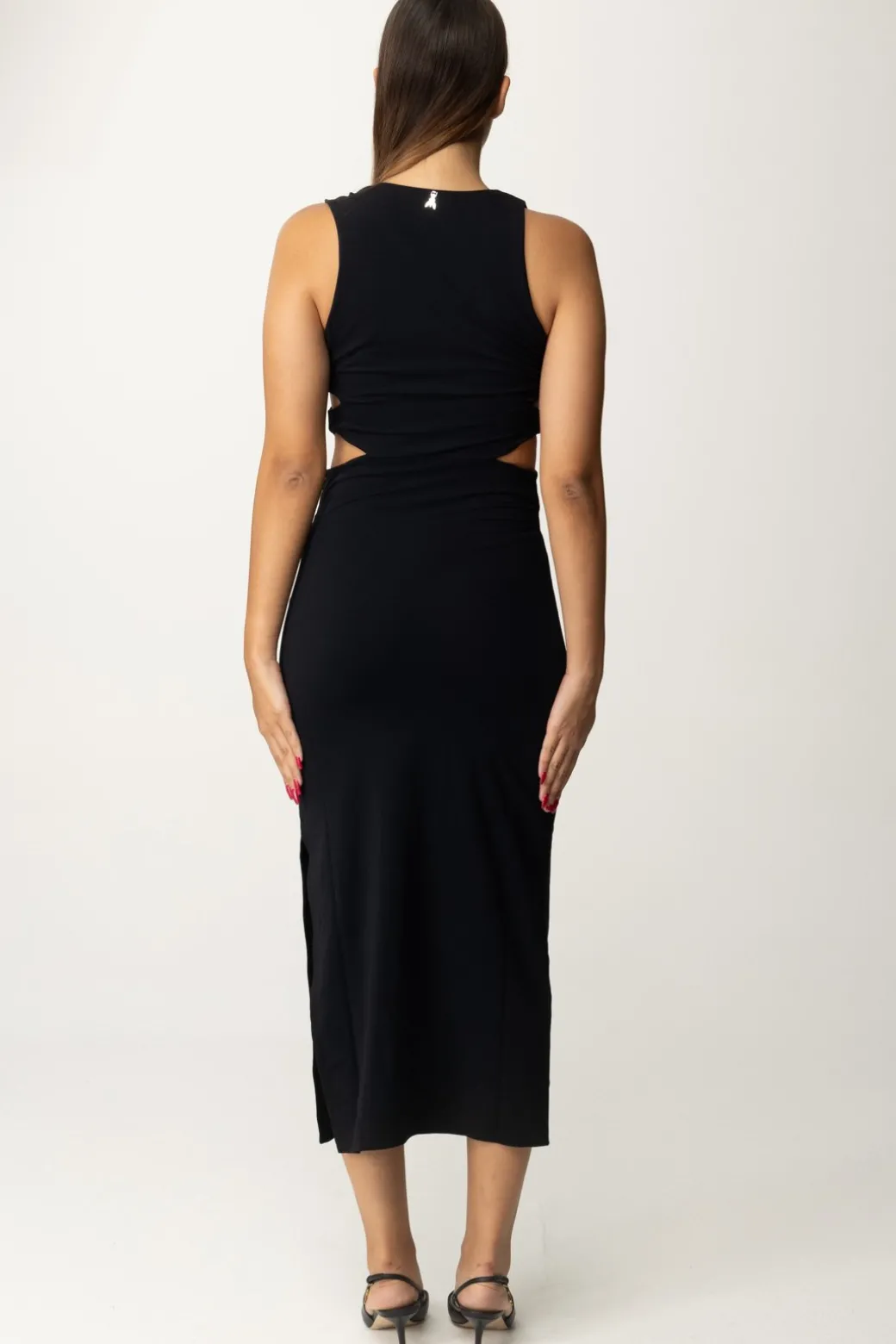 Patrizia Pepe Abito con Aperture LateraliNERO