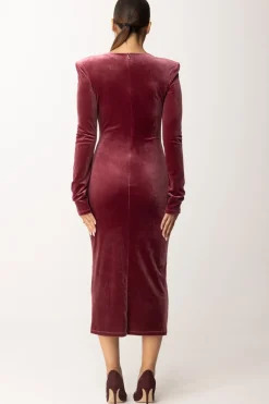 Patrizia Pepe Abito In VellutoPLUM ELIXIR