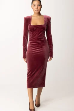 Patrizia Pepe Abito In VellutoPLUM ELIXIR