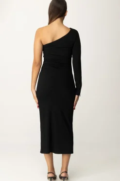 Patrizia Pepe Abito Lungo MonospallaNERO