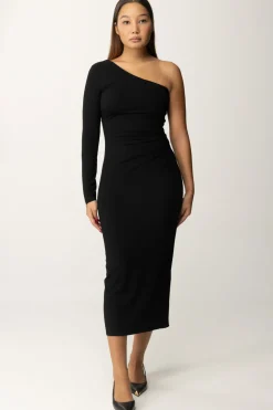 Patrizia Pepe Abito Lungo MonospallaNERO