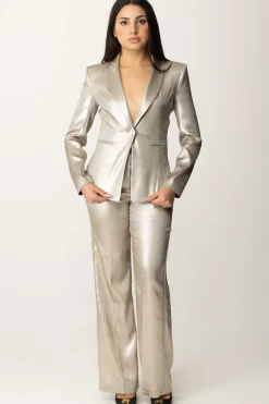 Patrizia Pepe Blazer MetallizzatoMETALLIGHTBLACKGOLD