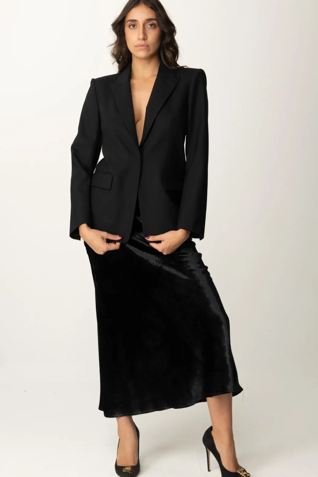 Patrizia Pepe Blazer MonopettoNERO