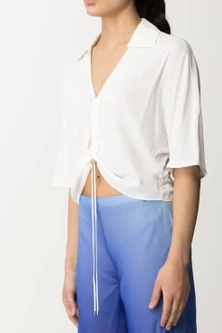 Patrizia Pepe Blusa con NodoBIANCO