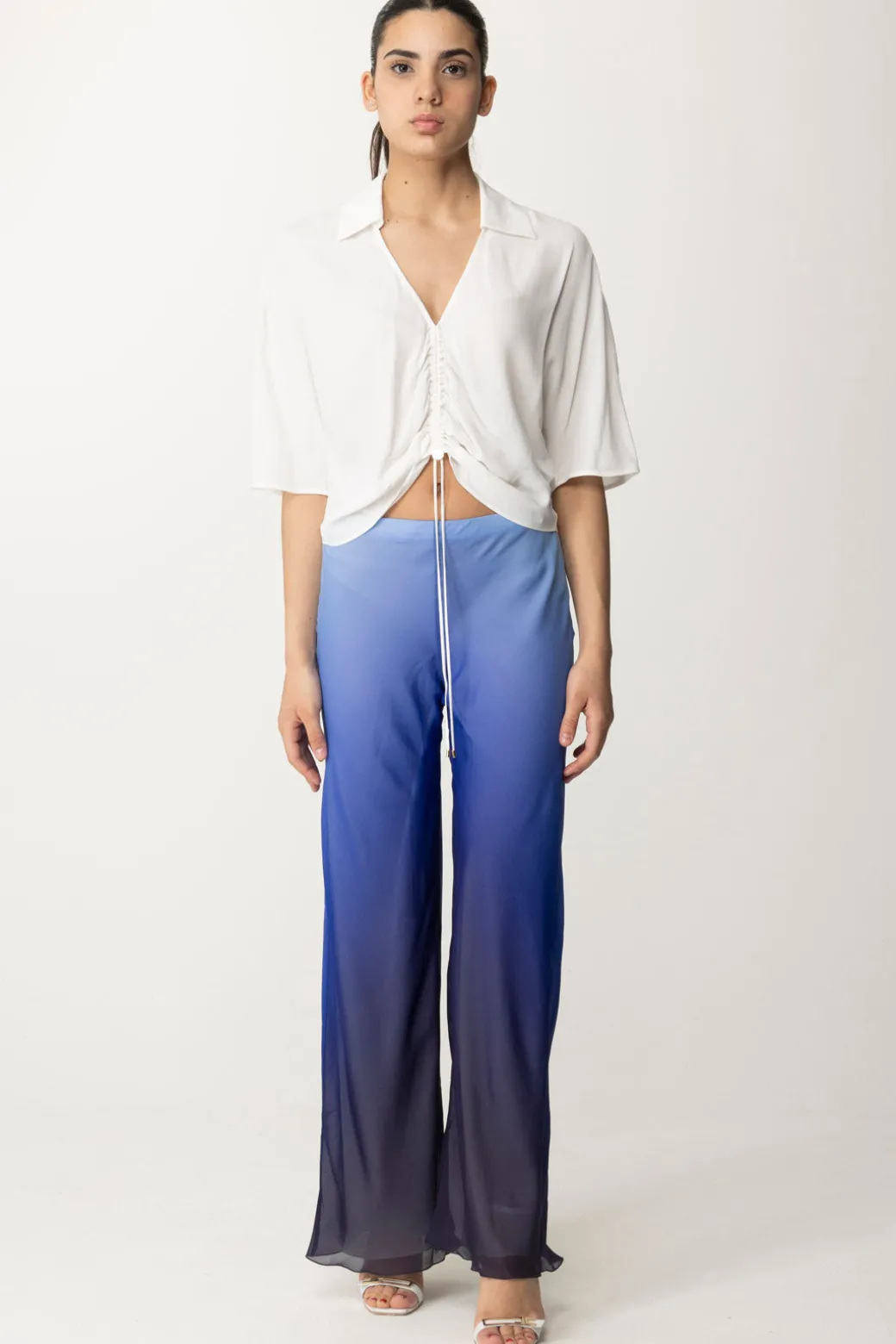 Patrizia Pepe Blusa con NodoBIANCO