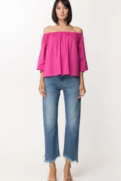 Patrizia Pepe Blusa Spalle ScoperteORCHID
