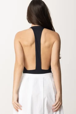 Patrizia Pepe Body con Banda Sul RetroNERO