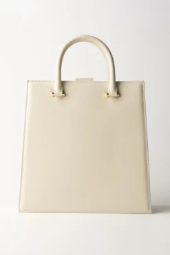 Patrizia Pepe Borsa a Mano MediaOFF WHITE