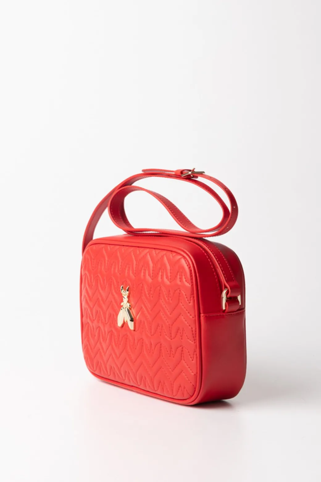 Patrizia Pepe Borsa a Tracolla TrapuntataINFRAROUGE RED