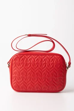 Patrizia Pepe Borsa a Tracolla TrapuntataINFRAROUGE RED