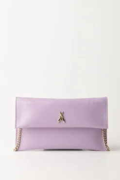 Patrizia Pepe Borsa Pochette con Logo FlyLILAC BLOOM