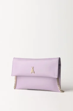 Patrizia Pepe Borsa Pochette con Logo FlyLILAC BLOOM