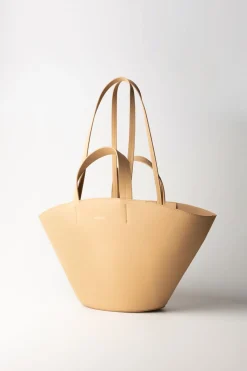Patrizia Pepe Borsa Shopping In PellePOMPEI BEIGE